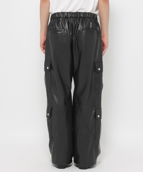 HARE（ハレ）の「【SET UP対応】LUXEレザーカーゴパンツ(HARE)（カーゴ