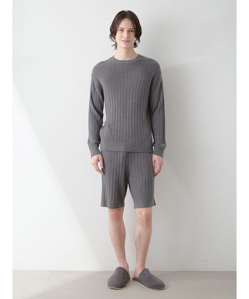 セール】【HOMME】調温スムーズィーハーフパンツ（ルームウェア