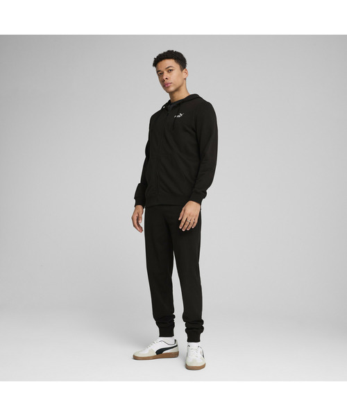 PUMA(プーマ)の「PUMA プーマ メンズ ESS NO.1 ロゴ フーデッド ジャケット(パーカー・メンズ・ブラック/ヘザーグレー・SMALL/MEDIUM/LARGE/XX-LARGE/X-LARGE)」の12枚目の写真