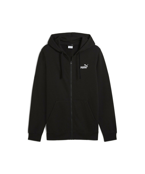 PUMA(プーマ)の「PUMA プーマ メンズ ESS NO.1 ロゴ フーデッド ジャケット(パーカー・メンズ・ブラック/ヘザーグレー・SMALL/MEDIUM/LARGE/XX-LARGE/X-LARGE)」の11枚目の写真