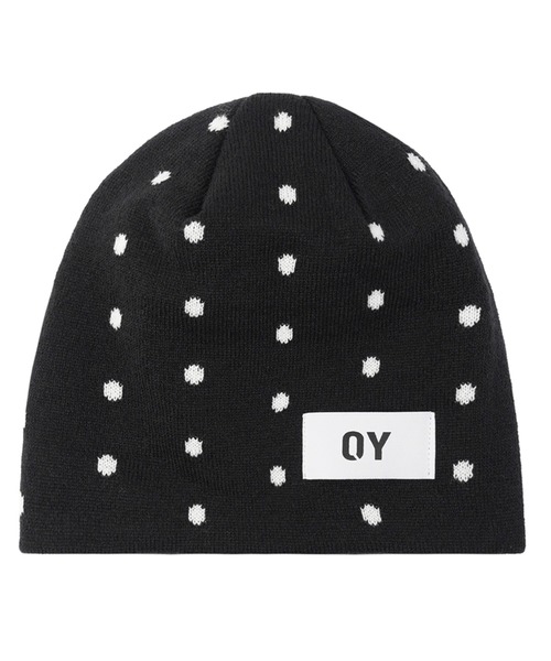 OY（オーワイ）の「『OY/オーワイ』DOTTY BEANIE/ドット ビーニー（ニットキャップ/ビーニー・レディース・ブラック/グレー・FREE）」の9枚目の写真