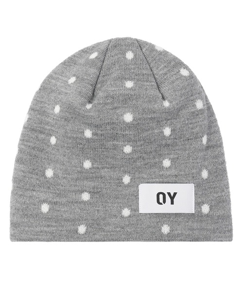 OY（オーワイ）の「『OY/オーワイ』DOTTY BEANIE/ドット ビーニー（ニットキャップ/ビーニー・レディース・ブラック/グレー・FREE）」の11枚目の写真