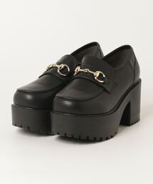 YOSUKE | ヨースケYOSUKEウィメンズ厚底ビットローファー4450001(ローファー)