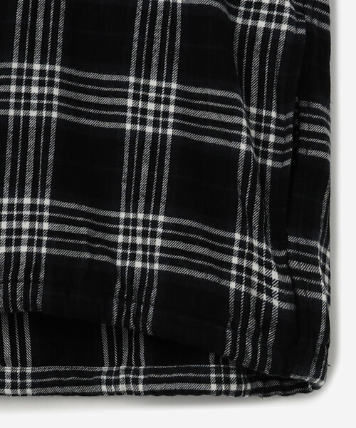 GYMPHLEX（ジムフレックス）の「Gymphlex | ネルチェック フードシャツ MEN（シャツ/ブラウス・メンズ・ブラック系その他/ベージュ系その他・L/M）」の17枚目の写真