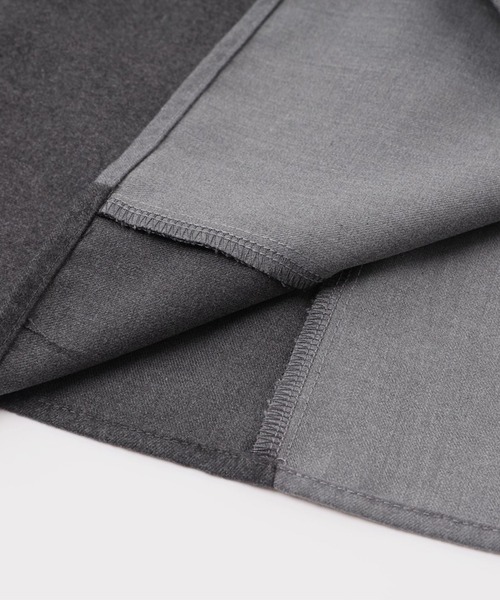 Fano Studios（ファノ ストゥディオズ）の「バイカラースレアスカート EM25a065【EIGHTHMONTH】（スカート・レディース・ダークグレー・L/M/S）」の13枚目の写真