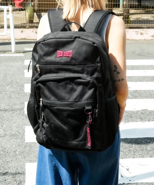 BEN DAVIS(ベンデイビス)の「【BEN DAVIS/ベンデイビス】【最大40Lの大容量】エクスパンダブル バックパック 容量拡張機能 カラビナ・キーホルダー付(バックパック/リュック・メンズ・ブラック/レッド/ブルー・FREE)」の20枚目の写真