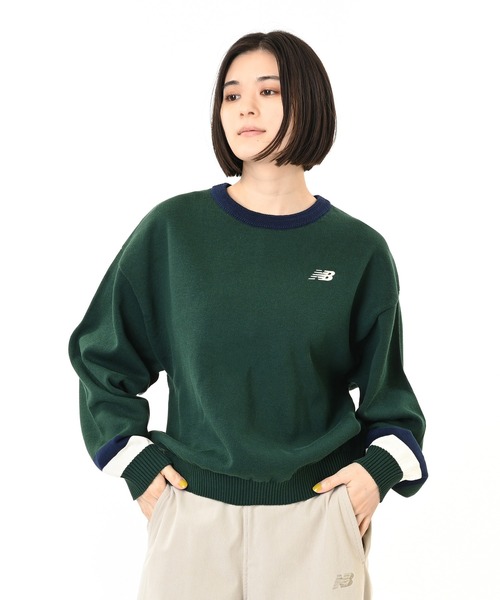 NEW BALANCE（ニューバランス）の「ラインニットプルオーバー（ニット