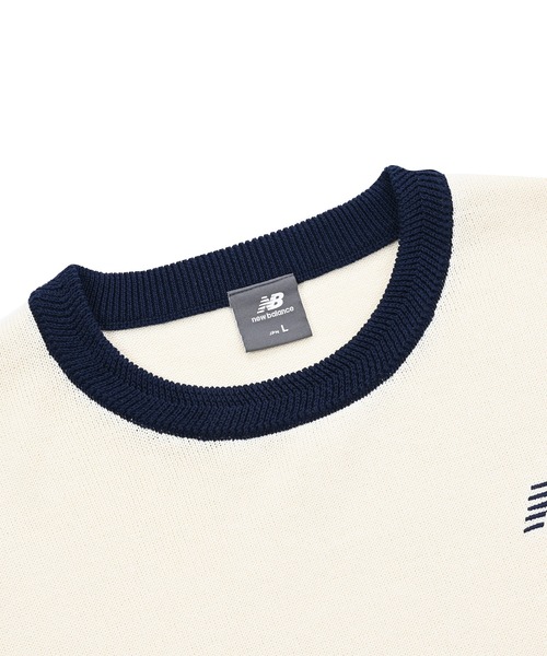 セール】ラインニットプルオーバー（ニット/セーター）｜New Balance