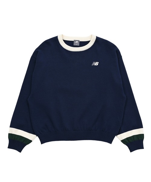 セール】ラインニットプルオーバー（ニット/セーター）｜New Balance