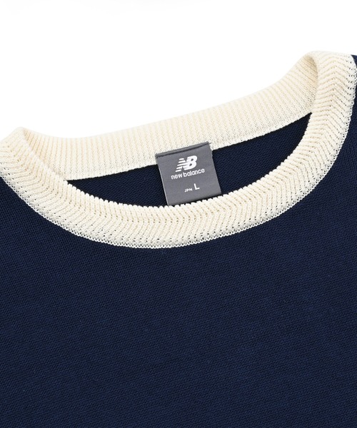 セール】ラインニットプルオーバー（ニット/セーター）｜New Balance