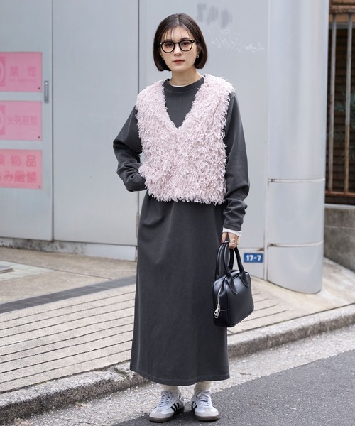 専用【超美品✨】 HYKEウール 胸ポケット スリット入り ロングワンピース 楽天市場】＜授乳服・マタニティ＞マチルダ・リッチスリットプリーツ