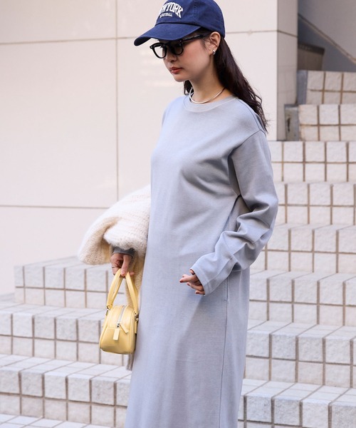 ロン様リピート割価格専用 小柄専用ロング丈 長袖ティアードマキシワンピース/ST.ROONEY