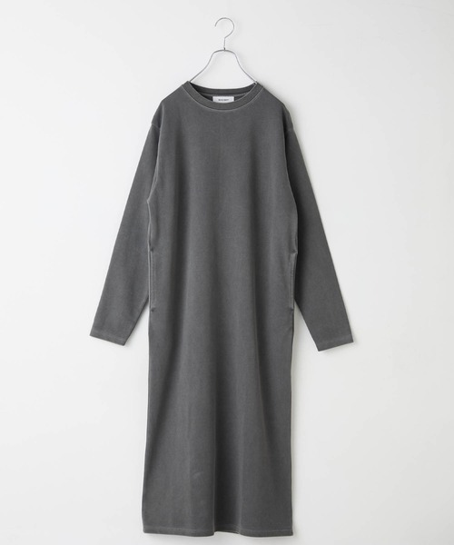 ルフィル★美品★ソフトストレッチダンボールワンピース★ロング丈★スリット ルフィル☆美品☆ソフトストレッチダンボールワンピース☆ロング丈