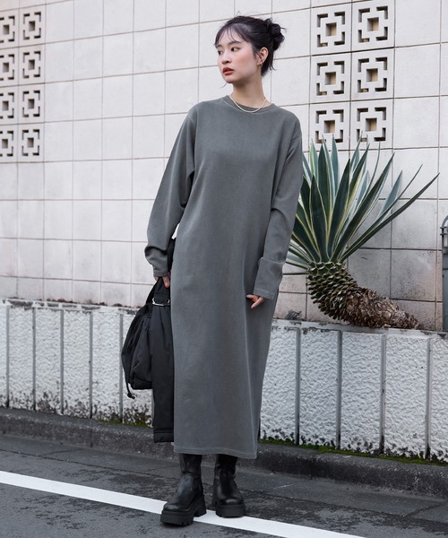 アンチピリング/ウォッシャブル>ヴィンテージライク ダンボール