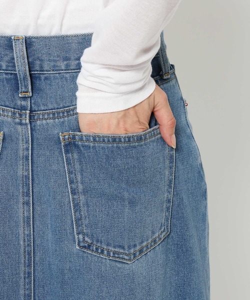 studio CLIP(スタディオクリップ)の「《ウタオ》デニムロングスカート(デニムスカート・レディース・ブルー・LARGE/MEDIUM)」の11枚目の写真