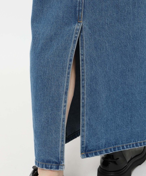 studio CLIP(スタディオクリップ)の「《ウタオ》デニムロングスカート(デニムスカート・レディース・ブルー・LARGE/MEDIUM)」の12枚目の写真