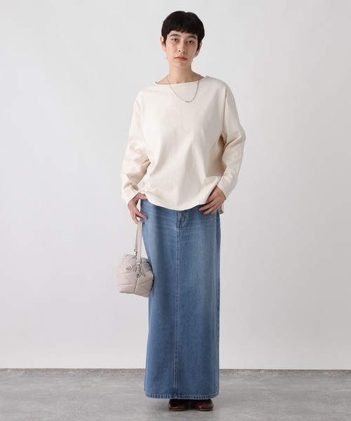 studio CLIP(スタディオクリップ)の「《ウタオ》デニムロングスカート(デニムスカート・レディース・ブルー・LARGE/MEDIUM)」の15枚目の写真