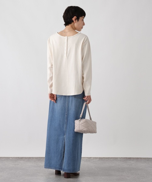 studio CLIP(スタディオクリップ)の「《ウタオ》デニムロングスカート(デニムスカート・レディース・ブルー・LARGE/MEDIUM)」の17枚目の写真