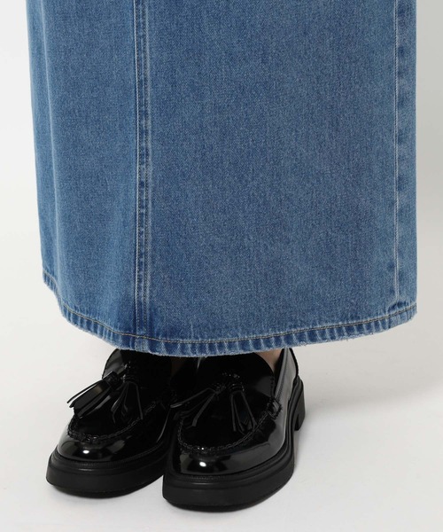 studio CLIP(スタディオクリップ)の「《ウタオ》デニムロングスカート(デニムスカート・レディース・ブルー・LARGE/MEDIUM)」の9枚目の写真