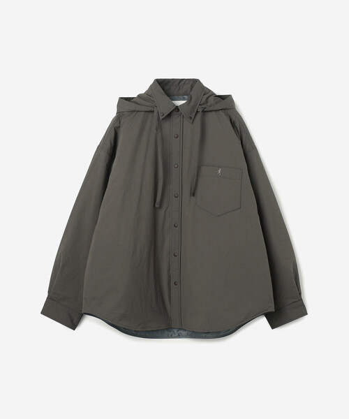 Gymphlex | ハイストレッチ フードシャツジャケット WOMEN（ナイロン