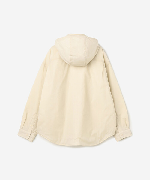 Gymphlex | ハイストレッチ フードシャツジャケット WOMEN(ナイロン Gymphlex | ハイストレッチ フードシャツジャケット WOMEN(ナイロン