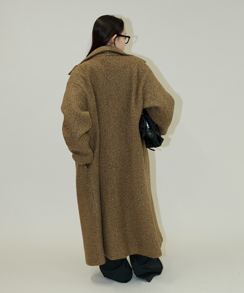 セール】PUBLUX/パブリュクス マルチカラー シャギー ロングコート