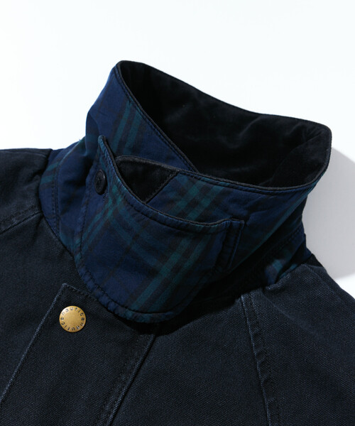 FREAK'S STORE(フリークスストア)の「NAUTICA/ノーティカ クラッシュド ダックロングコート ヴィンテージ(ステンカラーコート・レディース・ブラック/ベージュ・フリ-)」の15枚目の写真