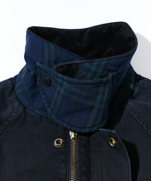 FREAK'S STORE(フリークスストア)の「NAUTICA/ノーティカ クラッシュド ダックロングコート ヴィンテージ(ステンカラーコート・レディース・ブラック/ベージュ・フリ-)」の17枚目の写真