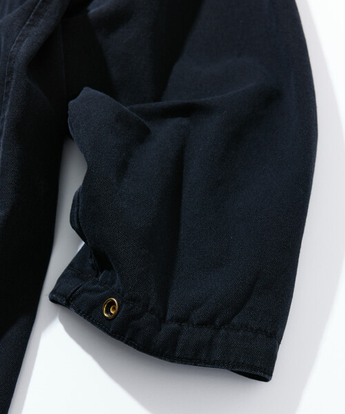 FREAK'S STORE(フリークスストア)の「NAUTICA/ノーティカ クラッシュド ダックロングコート ヴィンテージ(ステンカラーコート・レディース・ブラック/ベージュ・フリ-)」の22枚目の写真
