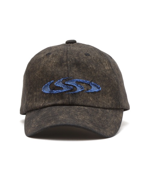 atmos pink(アトモスピンク)の「atmos pink Unevenness Cap / アトモス ピンク アンイーブンネス キャップ(キャップ・レディース・ブラック/カーキ/ブラウン・FREE)」の4枚目の写真