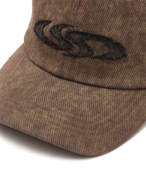 atmos pink(アトモスピンク)の「atmos pink Unevenness Cap / アトモス ピンク アンイーブンネス キャップ(キャップ・レディース・ブラック/カーキ/ブラウン・FREE)」の12枚目の写真