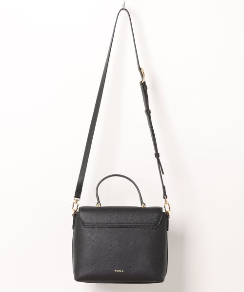 FURLA（フルラ）の「フルラ ムーンライト ハンドバッグ（ショルダーバッグ・レディース・ブラック/バーガンディー/ホワイト/スモークグレー・ONE SIZE）」の21枚目の写真