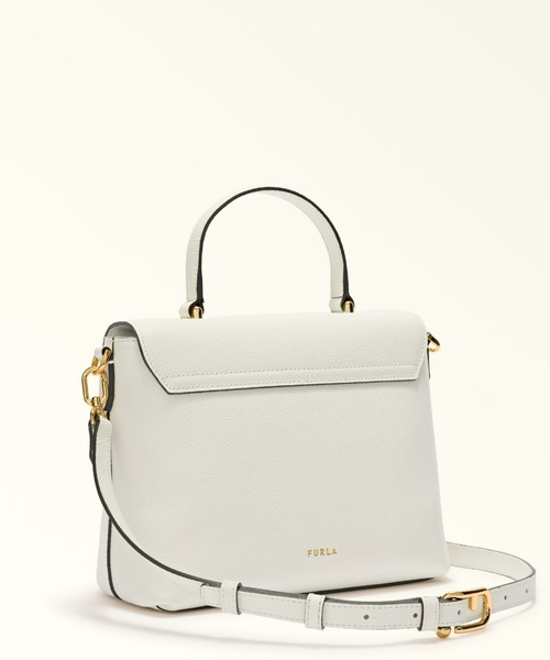 FURLA（フルラ）の「フルラ ムーンライト ハンドバッグ（ショルダーバッグ・レディース・ブラック/バーガンディー/ホワイト/スモークグレー・ONE SIZE）」の5枚目の写真