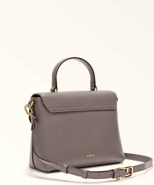 FURLA（フルラ）の「フルラ ムーンライト ハンドバッグ（ショルダーバッグ・レディース・ブラック/バーガンディー/ホワイト/スモークグレー・ONE SIZE）」の13枚目の写真