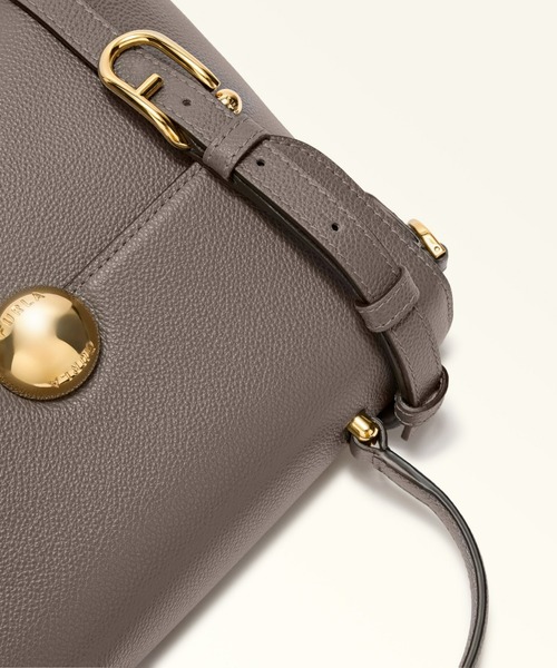 FURLA（フルラ）の「フルラ ムーンライト ハンドバッグ（ショルダーバッグ・レディース・ブラック/バーガンディー/ホワイト/スモークグレー・ONE SIZE）」の15枚目の写真