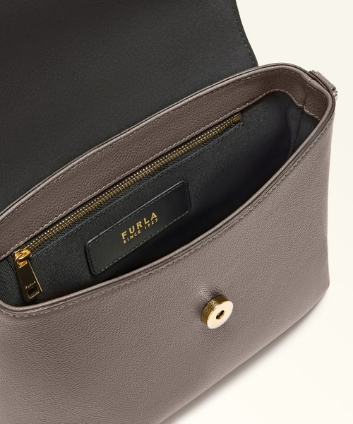 FURLA（フルラ）の「フルラ ムーンライト ハンドバッグ（ショルダーバッグ・レディース・ブラック/バーガンディー/ホワイト/スモークグレー・ONE SIZE）」の16枚目の写真