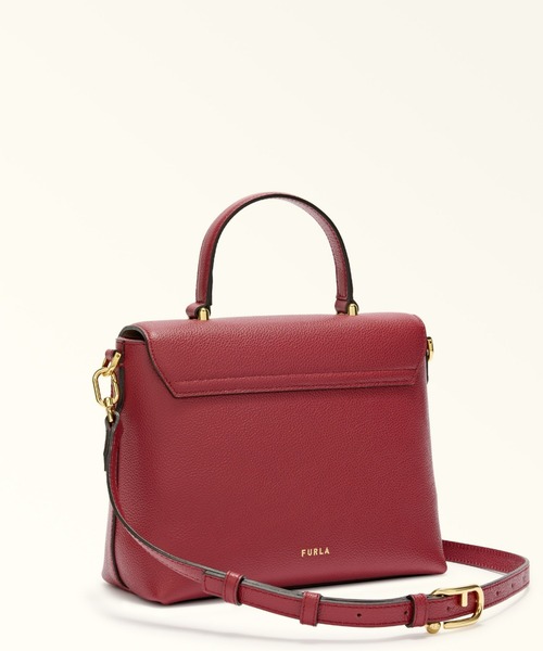 FURLA（フルラ）の「フルラ ムーンライト ハンドバッグ（ショルダーバッグ・レディース・ブラック/バーガンディー/ホワイト/スモークグレー・ONE SIZE）」の17枚目の写真