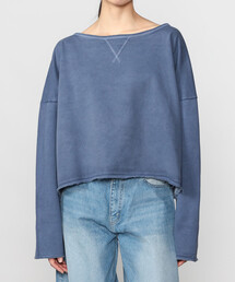 INSCRIRE（アンスクリア）の「INSCRIRE | ショート スウェットプルオーバー WOMEN（スウェット）」