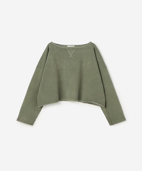 INSCRIRE | ショート スウェットプルオーバー WOMEN（スウェット