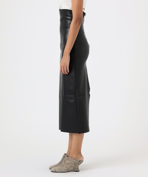 セール】GABRIELA COLL GARMENTS HIGH WAIST LEATHER SKIRT（スカート