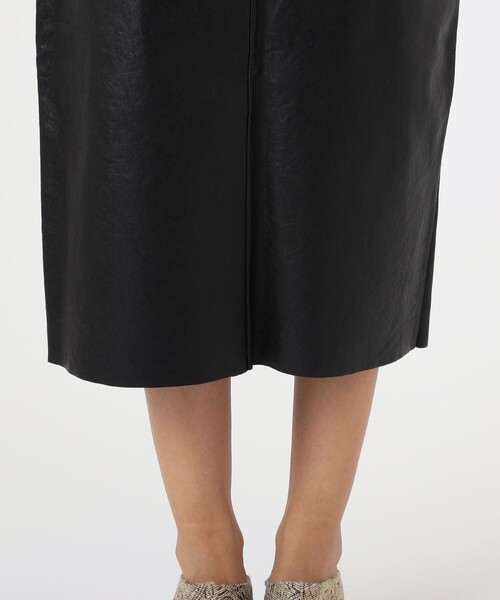 セール】GABRIELA COLL GARMENTS HIGH WAIST LEATHER SKIRT（スカート