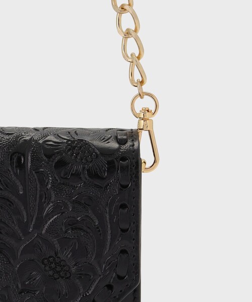 CARVING TRIBES（カービングトライブス）の「Wallet Bag（ショルダーバッグ・レディース・シルバー/ブラック・FREE）」の13枚目の写真