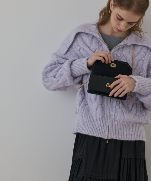 CARVING TRIBES（カービングトライブス）の「Wallet Bag（ショルダーバッグ・レディース・シルバー/ブラック・FREE）」の4枚目の写真