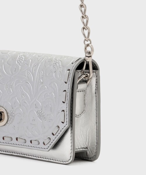 CARVING TRIBES（カービングトライブス）の「Wallet Bag（ショルダーバッグ・レディース・シルバー/ブラック・FREE）」の7枚目の写真