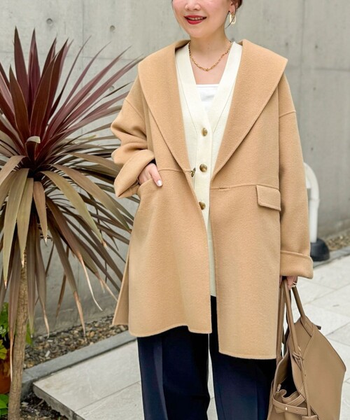 SUPER140リバーショールコート（その他アウター）｜NOLLEY'S Sophi