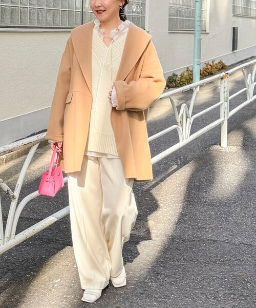 NOLLEY'S Sophi（ノーリーズソフィ）の「SUPER140リバーショールコート