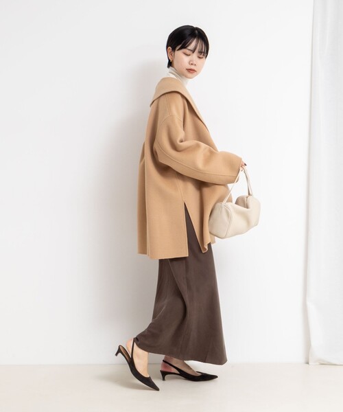 一部WEB限定色】SUPER140リバーショールコート（その他アウター