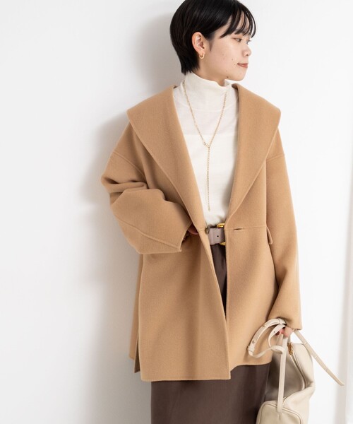 SUPER140リバーショールコート（その他アウター）｜NOLLEY'S Sophi