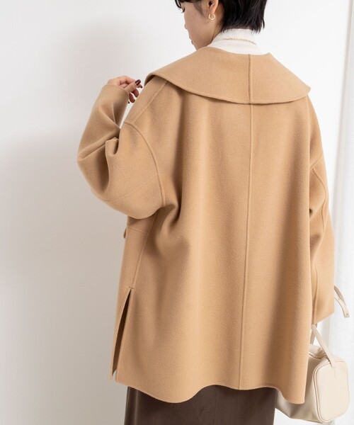 一部WEB限定色】SUPER140リバーショールコート（その他アウター