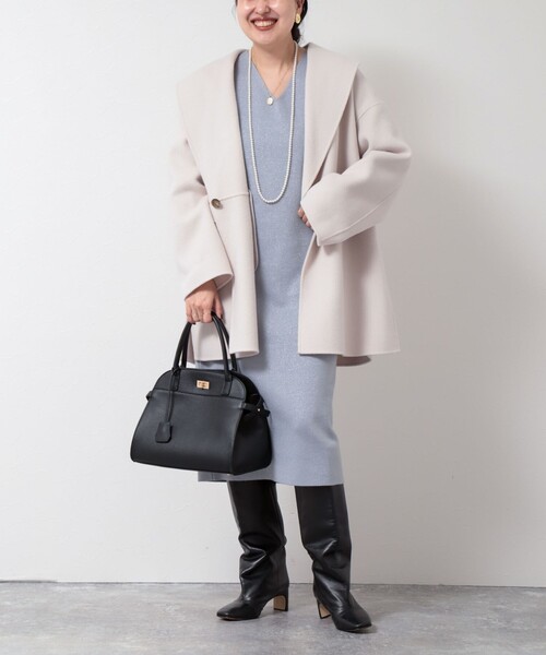 一部WEB限定色】SUPER140リバーショールコート（その他アウター